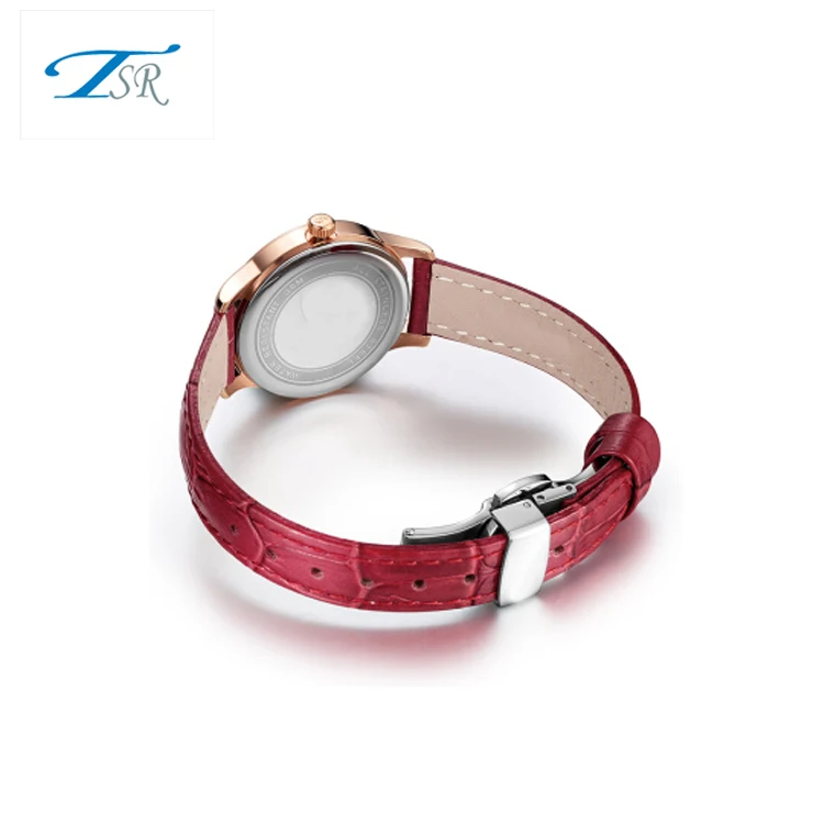 online shopping slim stone quartz watch 3atm waterproof watch