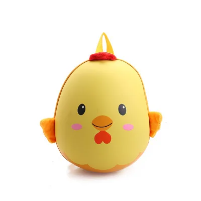 
customized wholesale kindergarten schoolbags cute eggs cartoon shoulder backpacks 