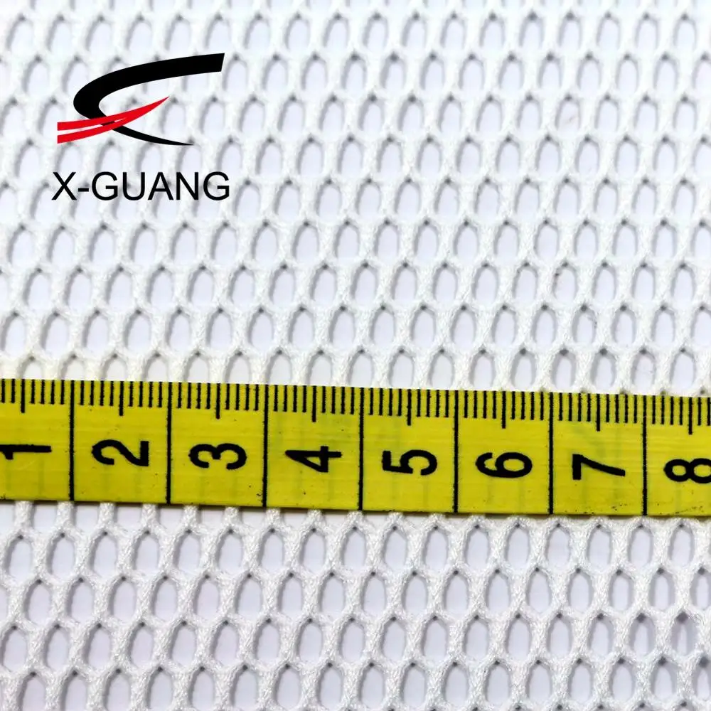 
100% Polyester Big Holes Mesh Lining Fabric For Sportswear 