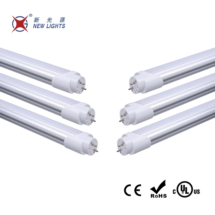ce rohs light 3000k 4000k 6500k 1200mm g13 aluminum and plastic lamp 18w t8 led tube from China manufacturer