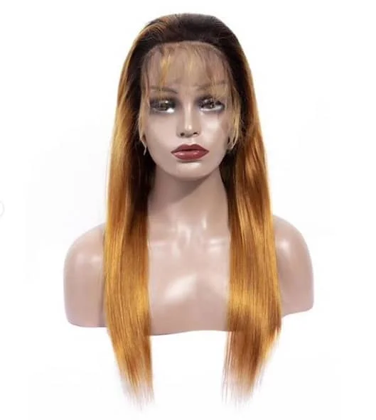 Guarantee Hair 1b/30 Unprocessed Vigin Wig 100% Virgin Remy Human Hair Wig