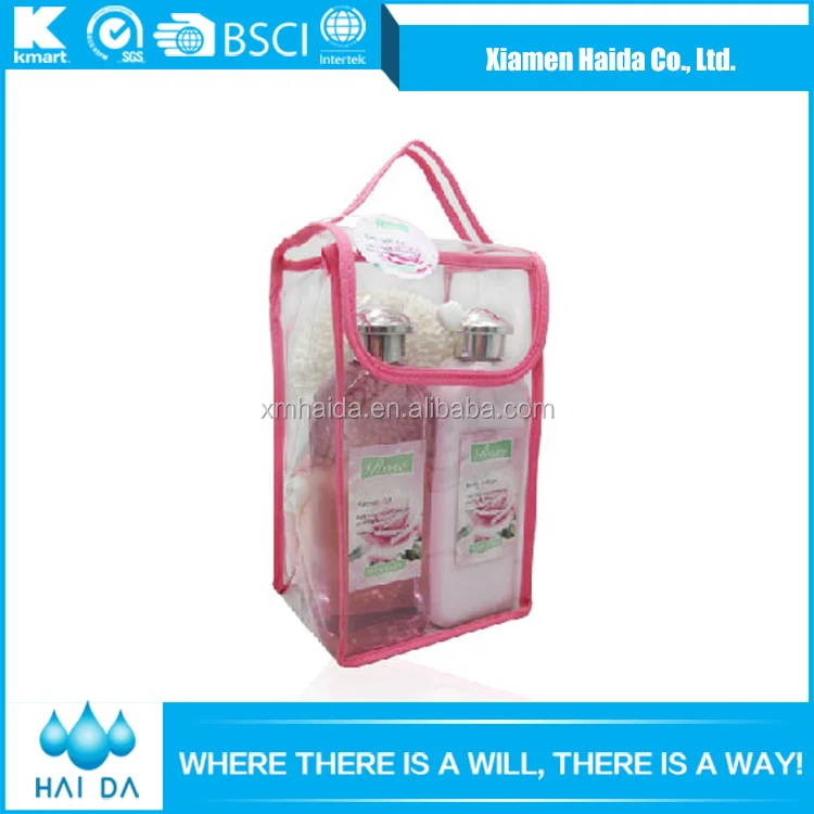 Hot China Products Wholesale lovely  Bath spa Body gift set Shower Gel and bath set