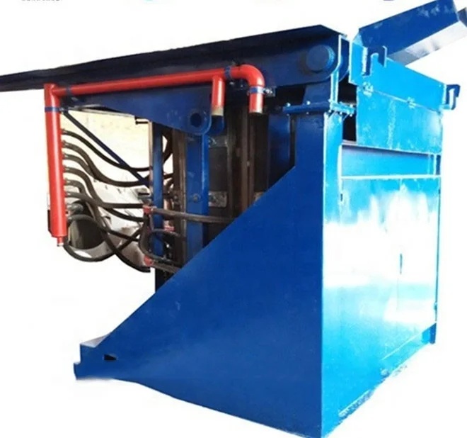 2ton medium frequency induction furnace for melting aluminium