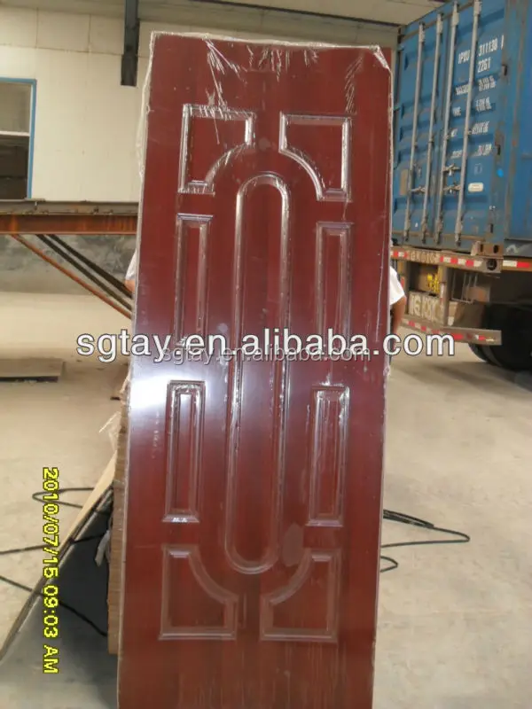 
ISO Standard China Supply HDF Melamine Door Skin With Modem Design 