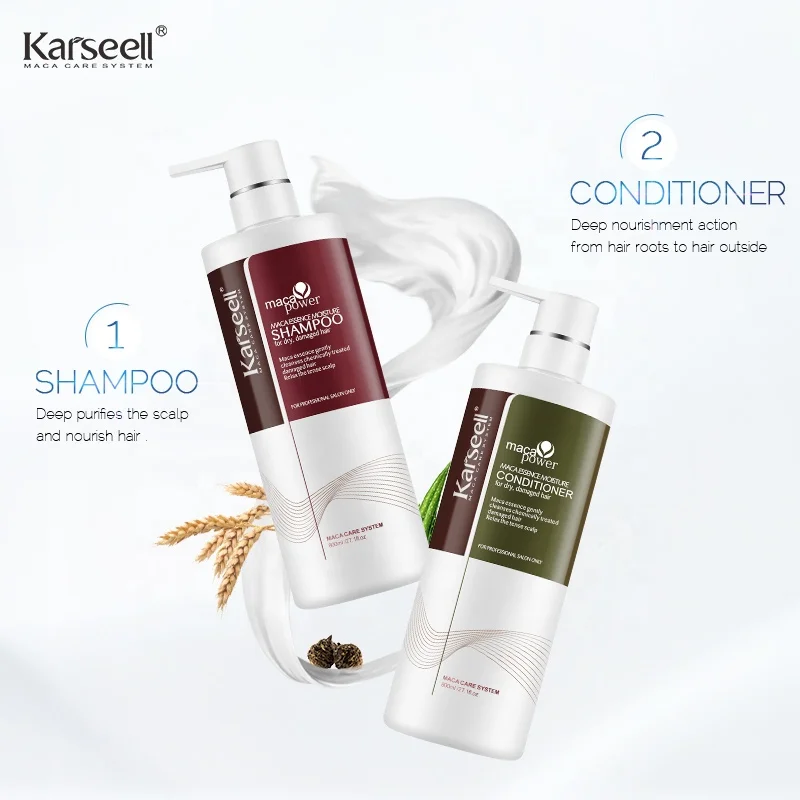 
Keratin organic hair care set private label pure shampoo free sulfate 