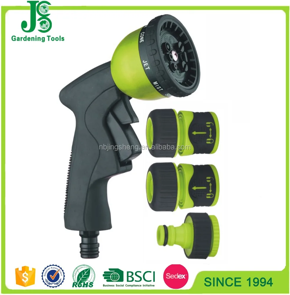 Metal powder coating spray guns 4 pcs hose nozzle