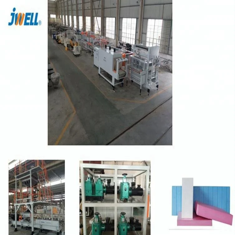 CO2 XPS plastic insulation Foam Board Extrusion line polystyrene foam sheet production making Machine for door insert