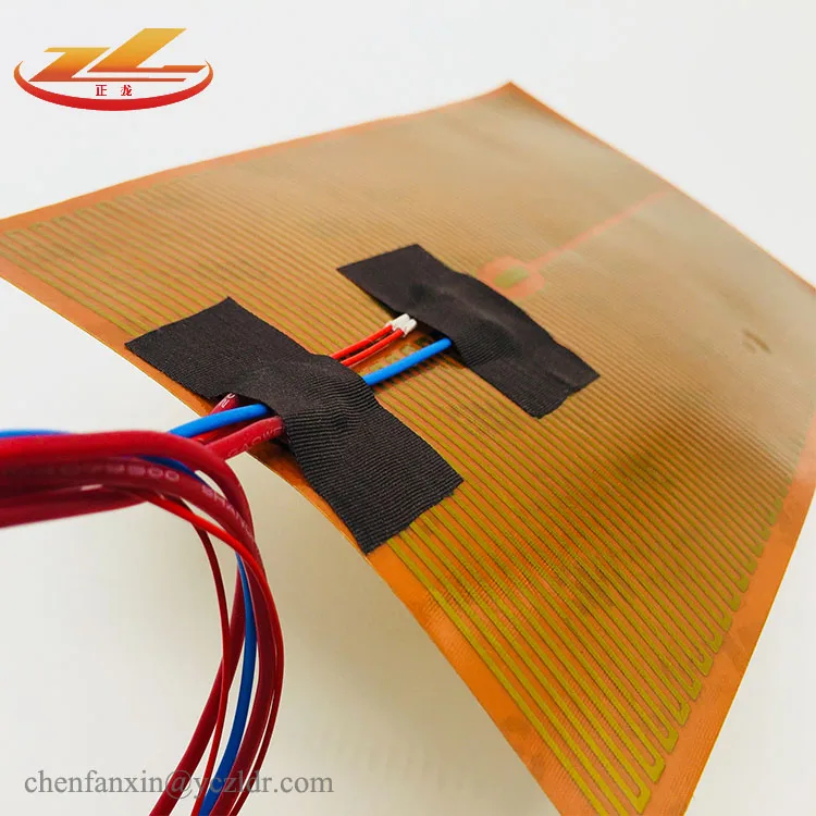 Industrial PI kapton film 5v polyimide foil flexible heaters
