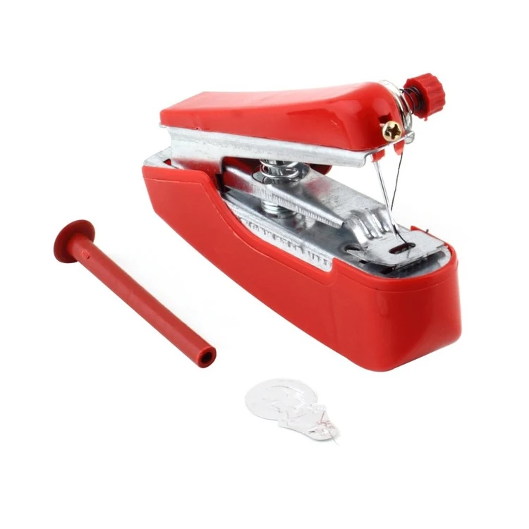 Quick stitch tool cordless battery operated portable bag sewing machine singer for clothes