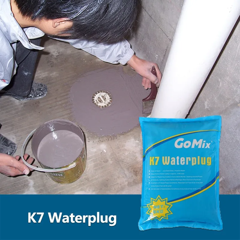 Mix with Water Hardens in 15 Minutes K7 Rapid Set Concrete