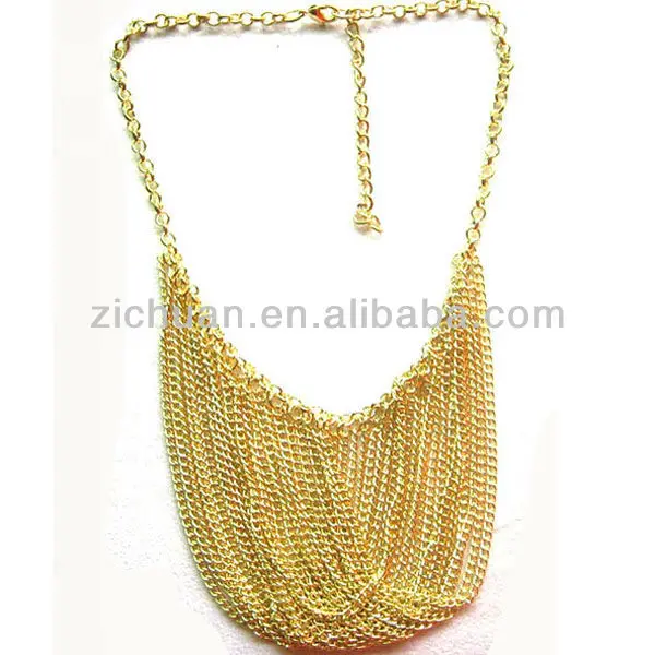 fake gold chain necklace