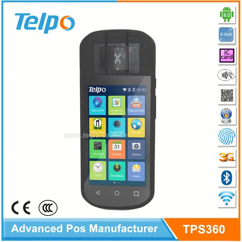 Беспроводной сканер отпечатков пальцев Tablet PC для записи данных