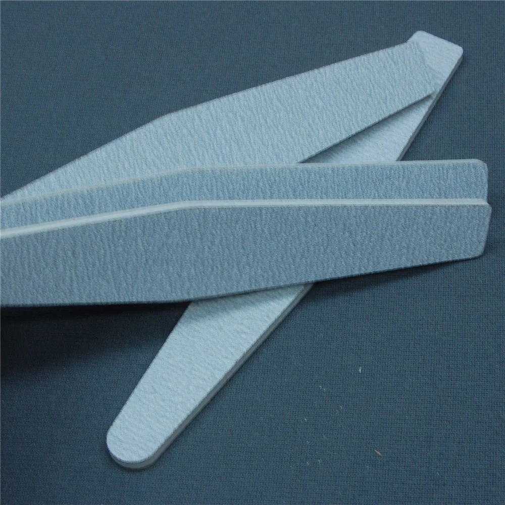 
JAPANESE ZEBRA NAIL FILE /GRAY TRIANGLE NAIL FILE ZEBRA 100 100 / PROFESSIONAL / SALON / PERSONAL / OEM 
