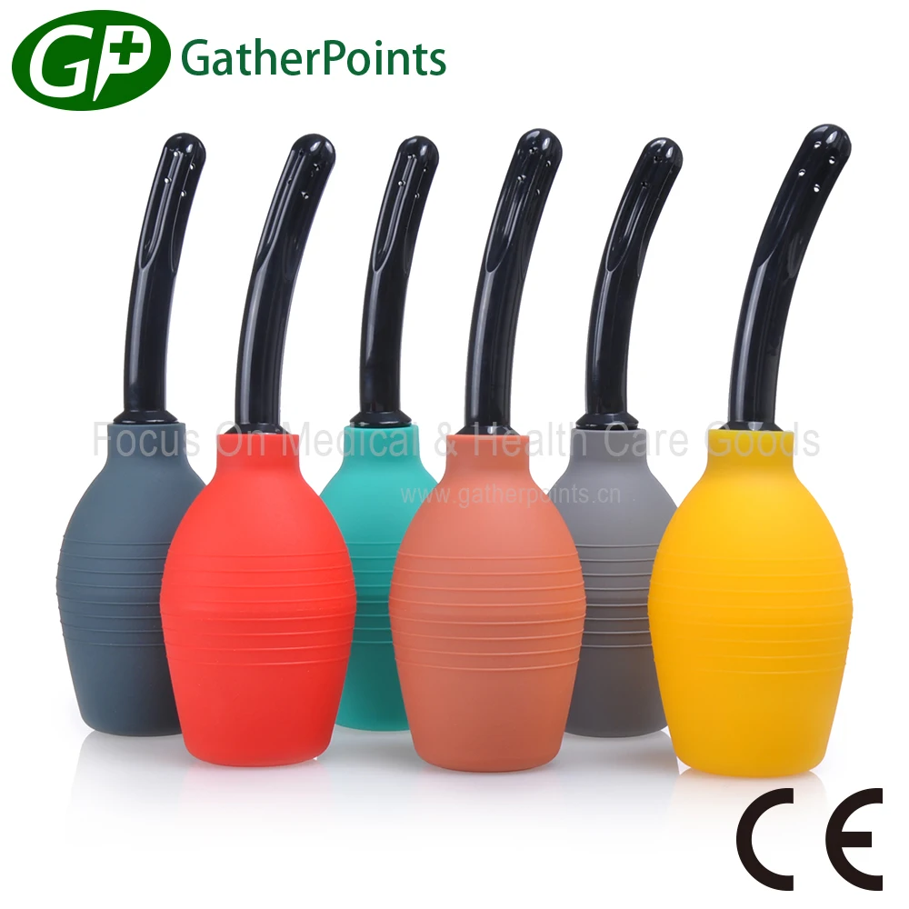 Одноразовый резиновый шприц для прямотального груша