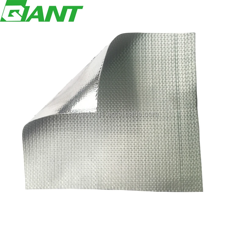 Heat shield,fiberglass cloth embossed aluminum foilfor heating film acoustic insulation material