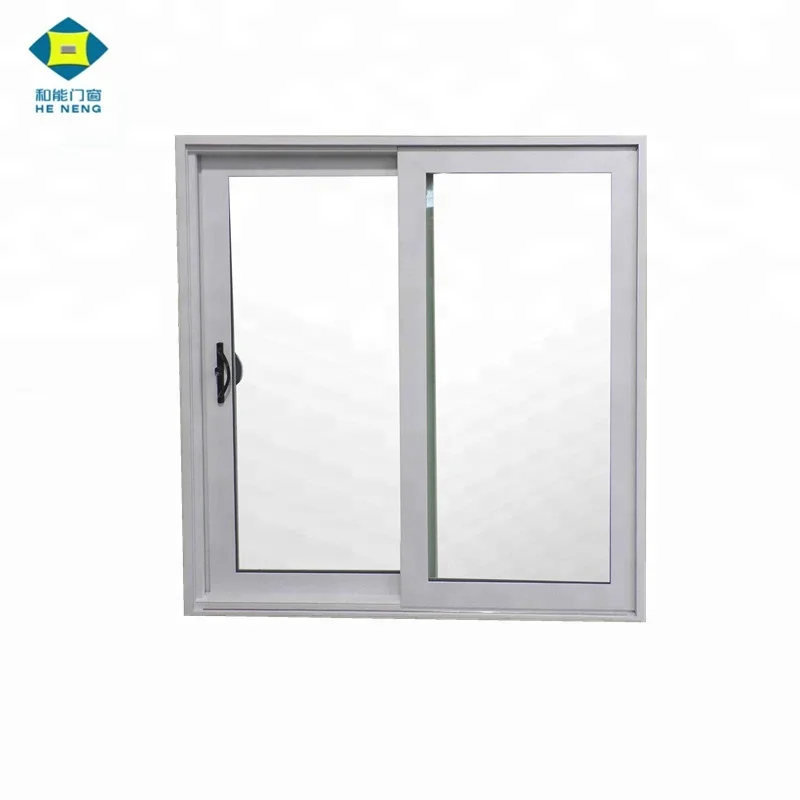 American Sash Anti-theft Screen Impact Double Glazed pvc Sliding Glass Window