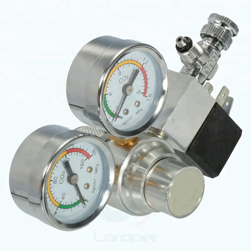 Dual Gauge CO2 System Pressure Regulator w/ Bubble Counter Aquarium Tank Planted High Quality