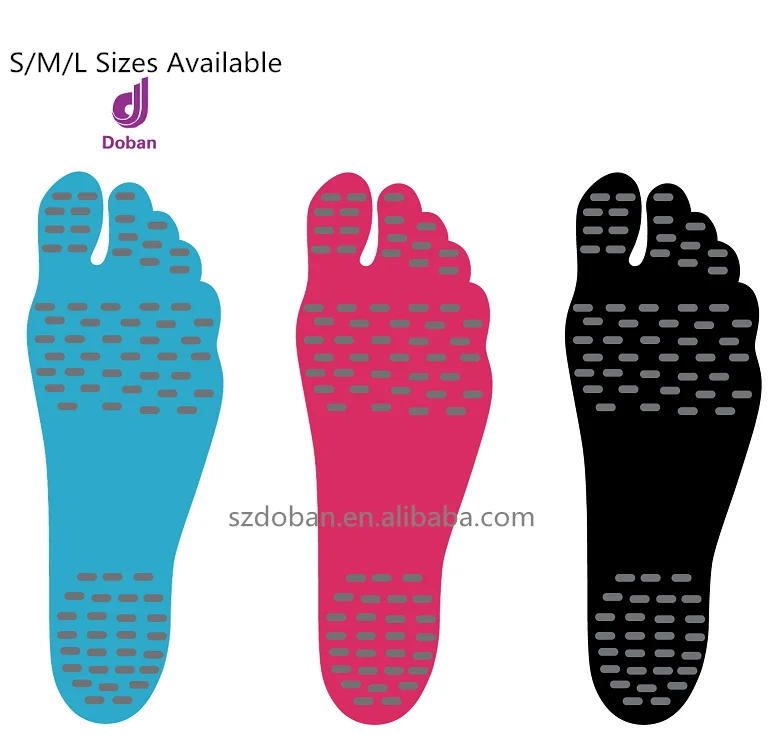 Beach Use Sport Insole Sticky Foot Pads Adhesive Insoles