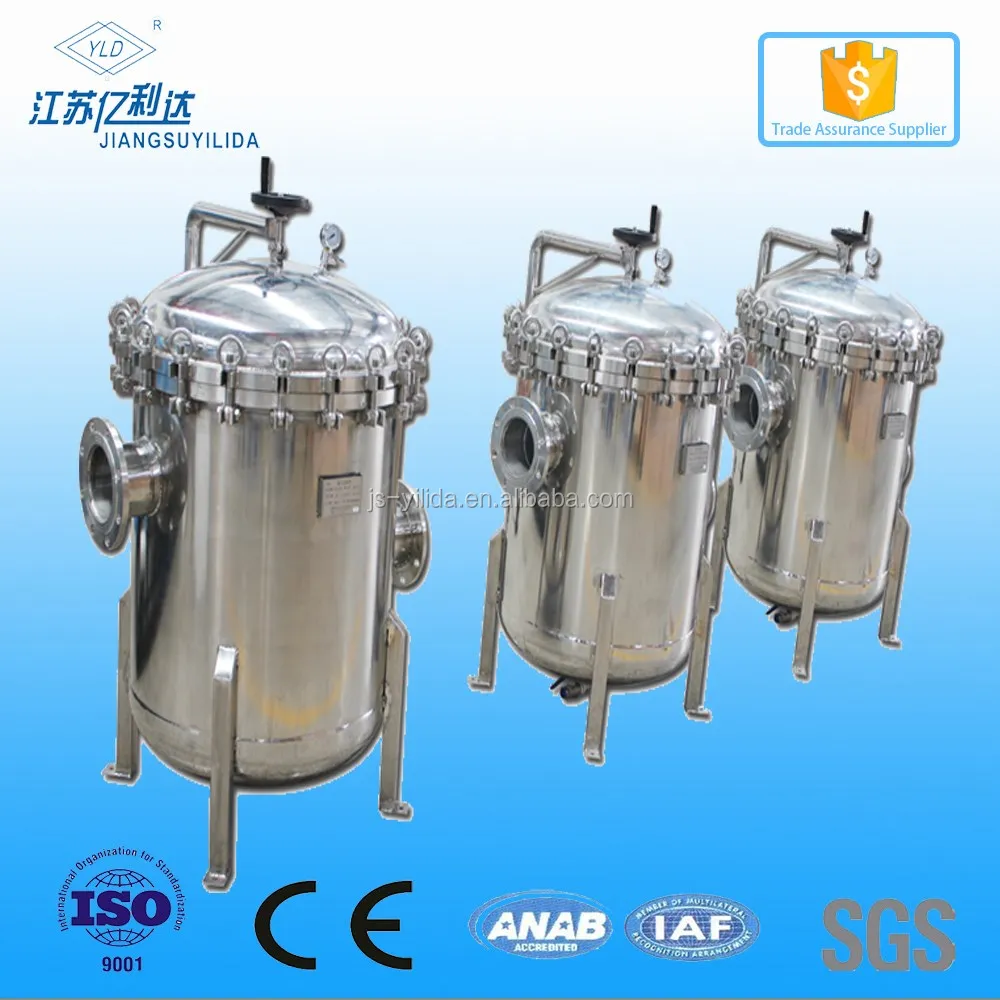 0.5 micro drinking water filter bag type, stainless steel bag filter housings,reusable polyester pleated bag filter