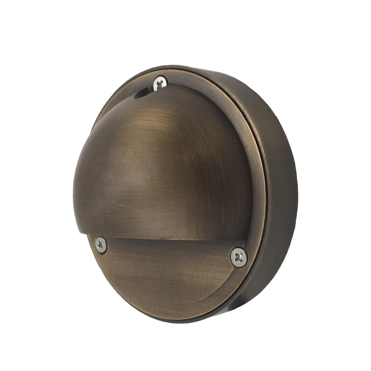 Bronze fancy wall sconces IP65 step light 2.3w low voltage garden lamps