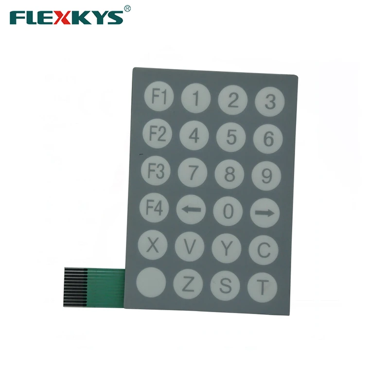 Высококачественный плоский ключ металлический купол тактильные мембранный переключатель