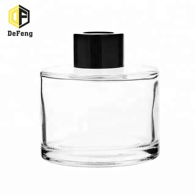 
50ml 100ml 200ml Round glass home scent perfume diffuer bottle 