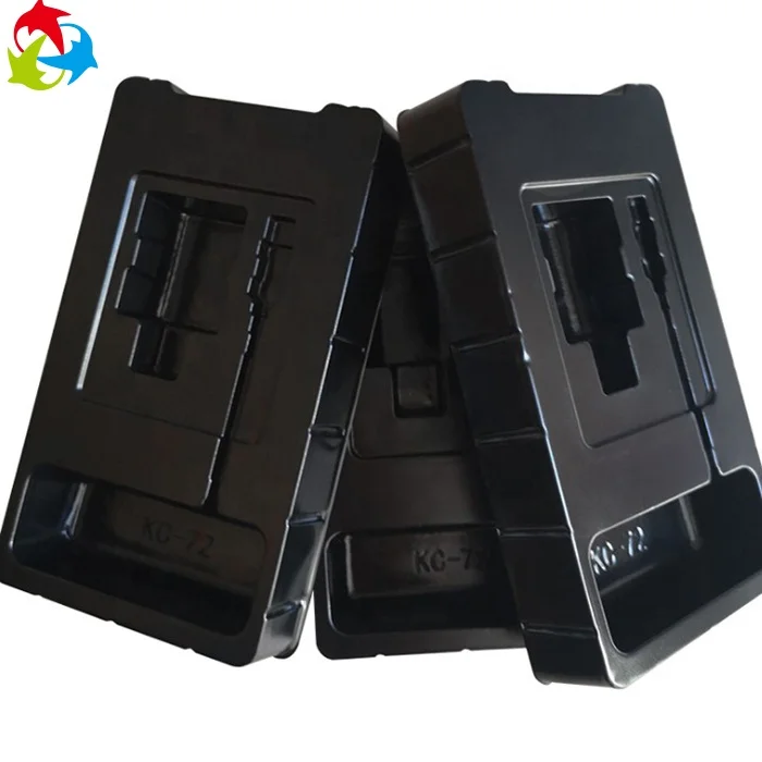 
Wholesale Cell Phone Accessories Packaging Plastic Tray for Charger 