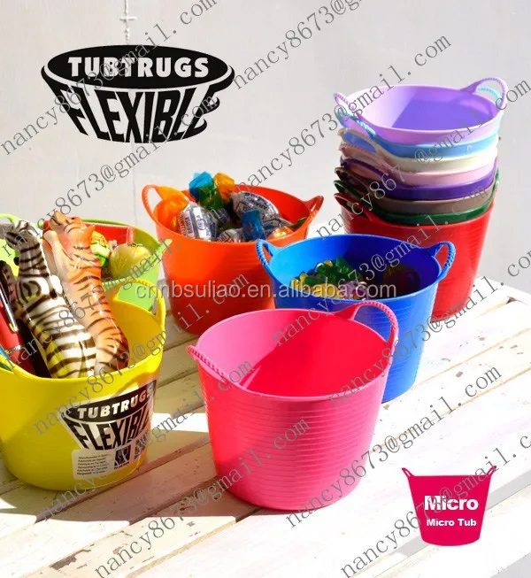 tubtrug bucket,flexible tubtrug,plastic tubtrug