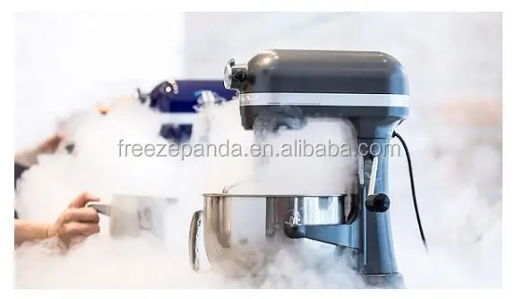 10L--50L whole sets for Liquid Nitrogen Ice Cream machine Nitrogen smokey ice cream making full sets