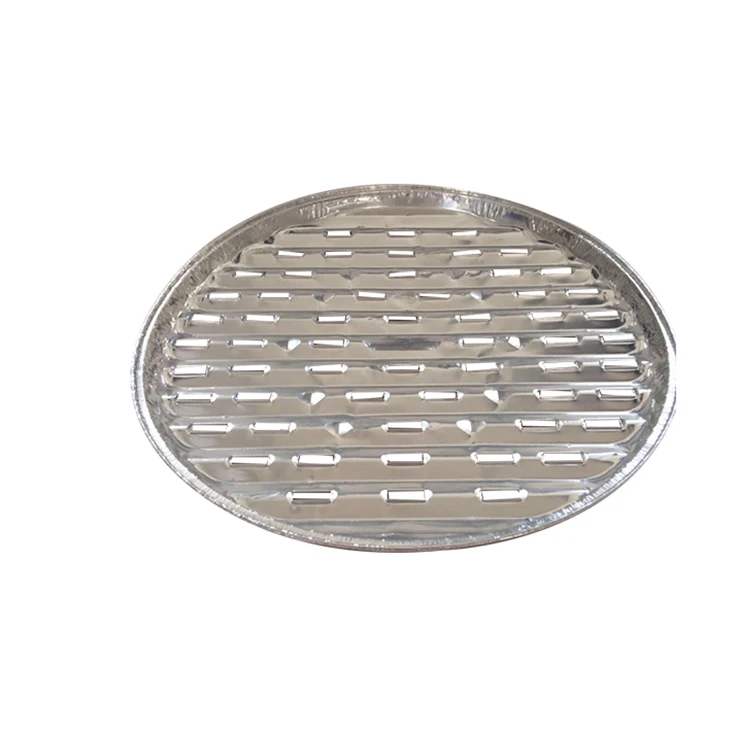 Various type food disposable grill aluminium foil container