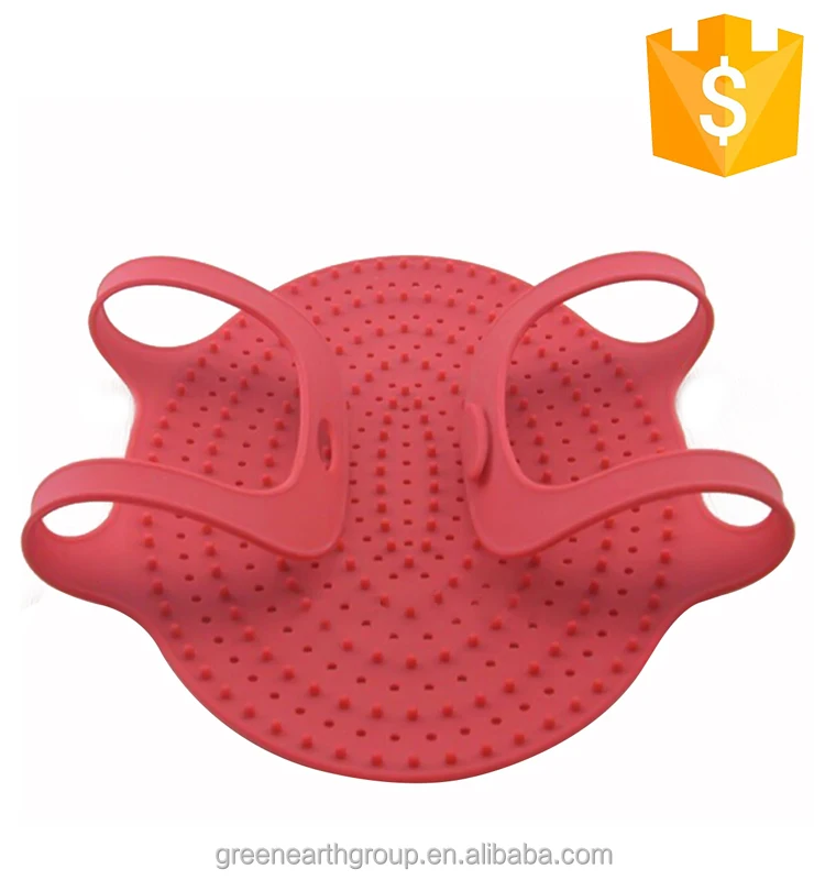 GreenEarth Multifunctional Silicone Heat Resistant Kitchen Oven Cooking Protective Pad With Handle Tool Meat Camping