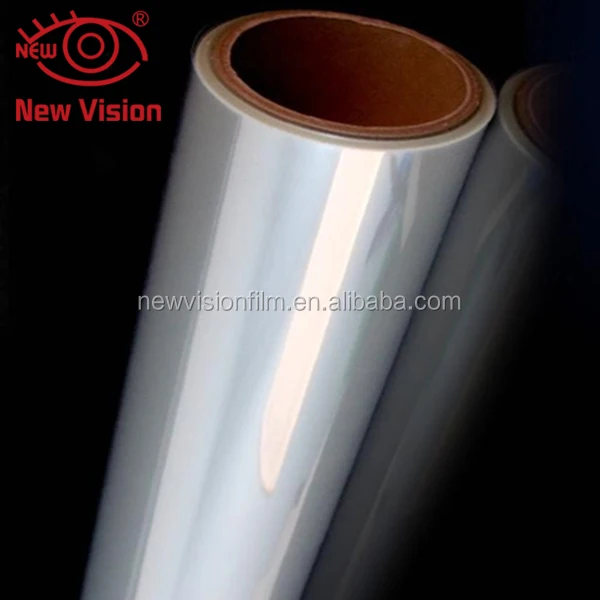 Clear window film transparent security glass foil 2mil 4mil 8mil 16mil safety window film