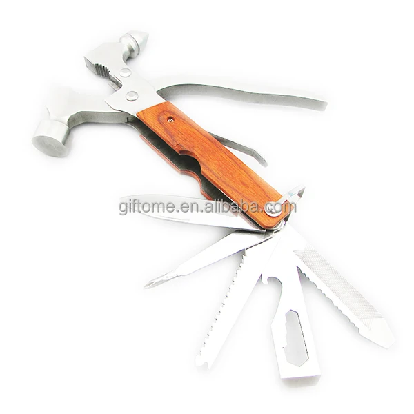 
Автомобильный спасательный молоток из нержавеющей стали, аварийный молоток, многофункциональные инструменты с отверткой/плоскогубцами/пилой/ножом/открывалкой для бутылок 