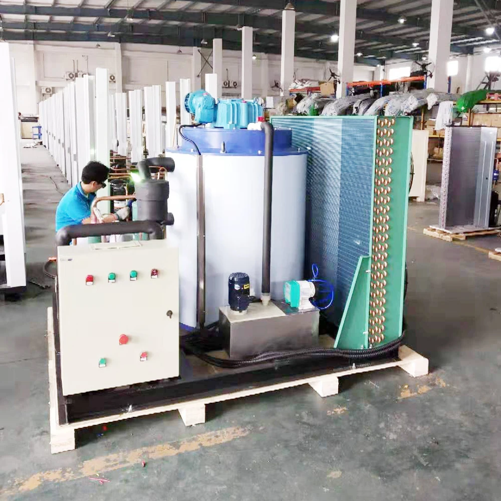 BTK series 10 tons commercial flake ice making machine