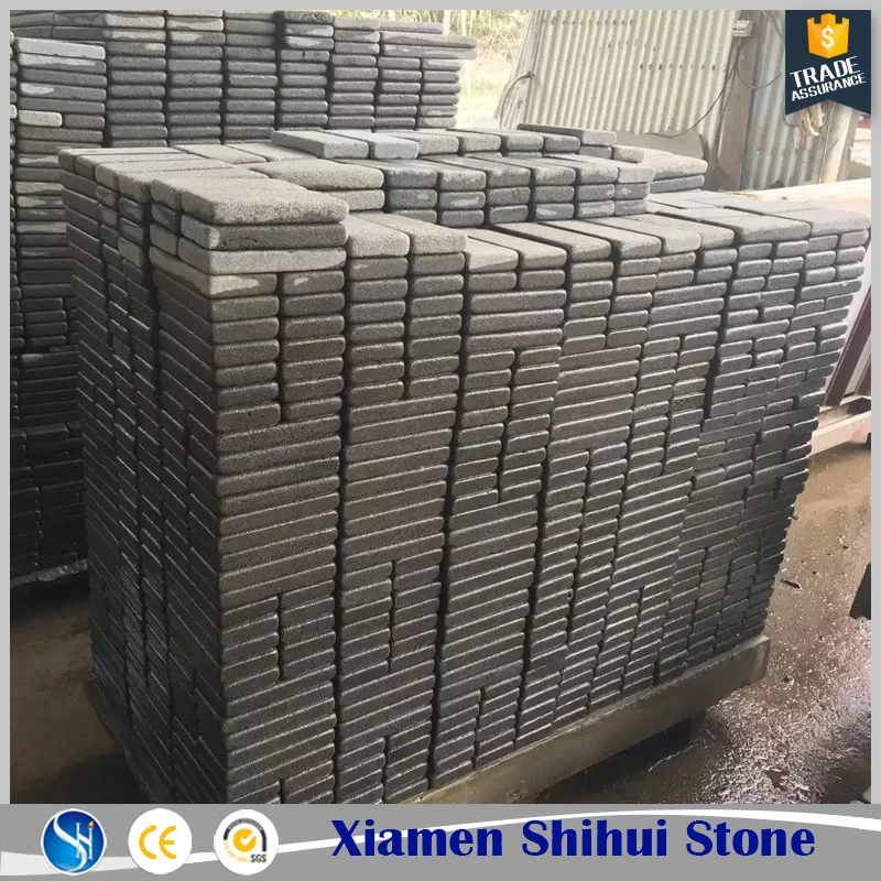 Cheap driveway basalt bricks paving stone