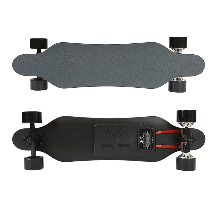 
Ifasun good quality e longboard adult diy dual hub motors boosted electric skateboard with remote control 