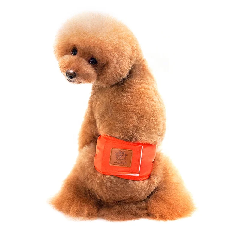 Male Dog Diapers Reusable Belly Bands for Small Medium Dog Diaper Male Washable Pet Underwears Nappies