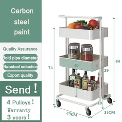 Hot Sale Professional Salon Cart Beauty Spa Facial Trolley Hair Salon Rolling Cart Salon furniture Pedicure Universal Wheel Cart