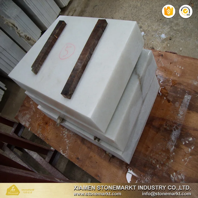 StoneMarkt Carrara White marble cube stone