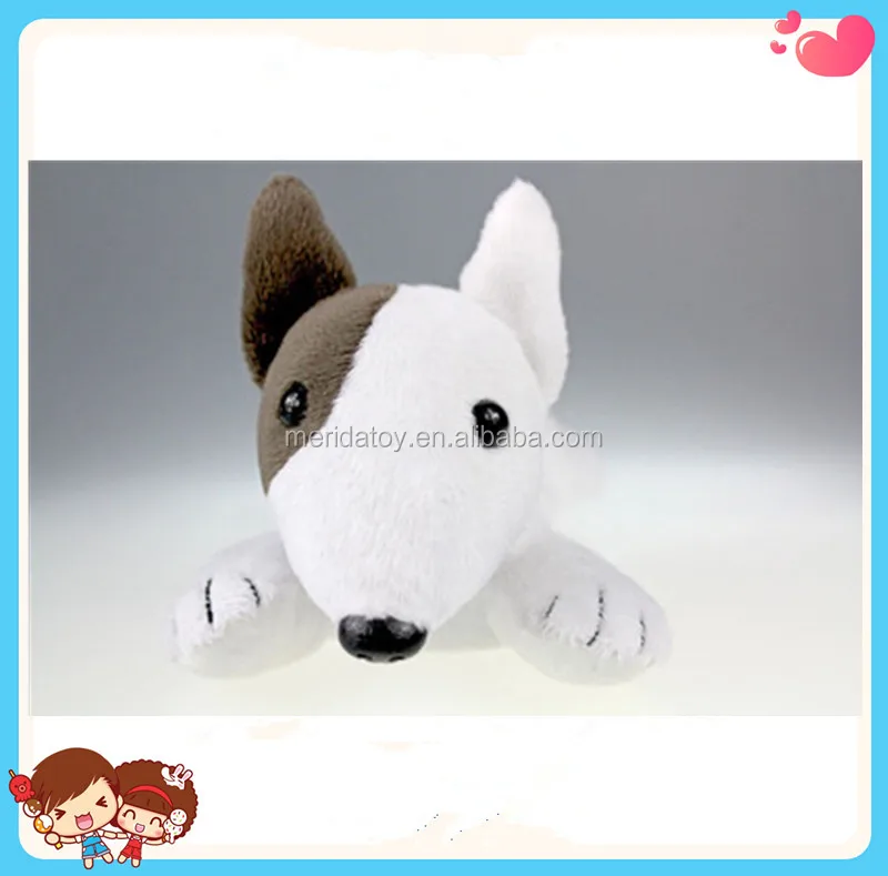 New deign 20cm cute cattle dog stuffed bull terrier plush toys