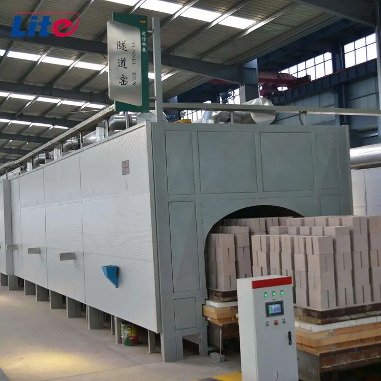 High productivity automatic small clay brick burning tunnel kiln