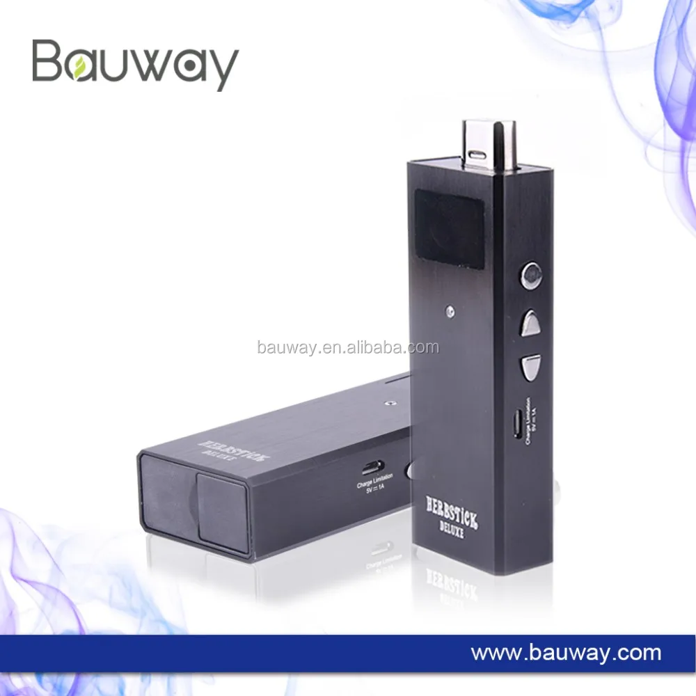 
New arrival 2200 mAh battery upgraded Herbstick deluxe dry herb vaporizer e pipe 