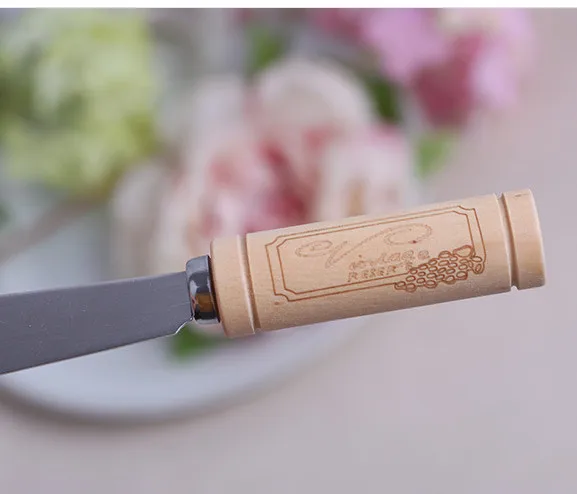 Свадебные сувениры Ywbeyond, подарки в магазинах Yiwu Futian, деревянный нож для масла из нержавеющей стали, «винтажный Резерв», разбрасыватель масла