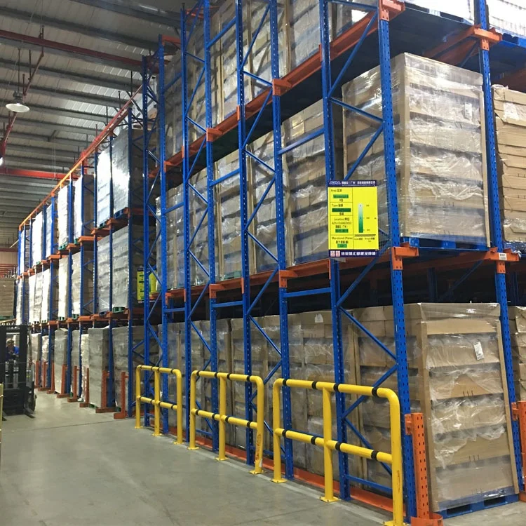 Warehouse heavy duty Industrial high quality drive in racking system