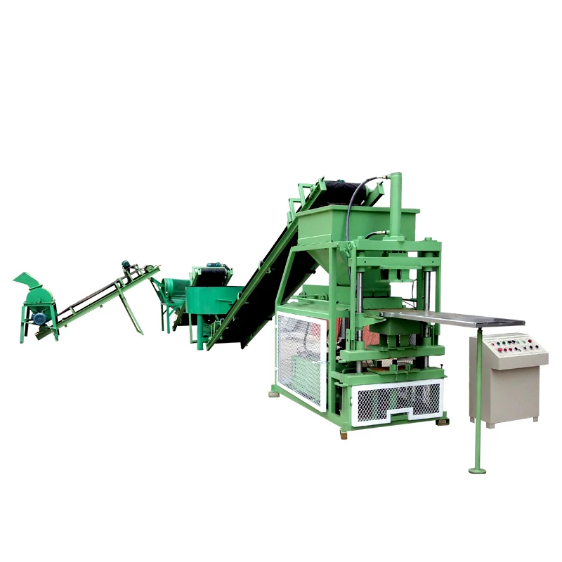 HBY2-10 automatic clay interlock brick making machine price soil cement block machine in uk
