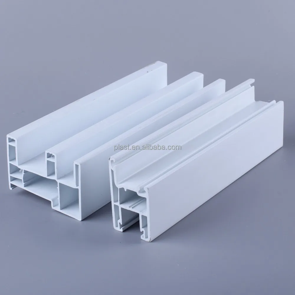 European Style 80mm Sliding Pvc Door Profile Upvc Profile for Window and Door