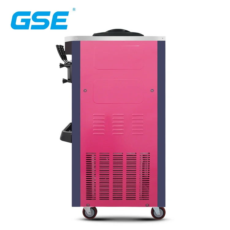 BJ208C For Sale  Custom New Commercial Three Flavors Ice Cream Machine Soft Ice Cream Machine