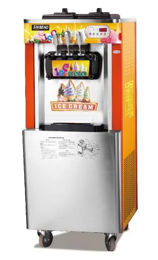 S026 Rainbow Soft Ice Cream Mix Machine