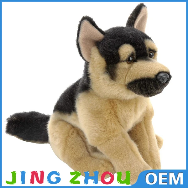 best sellers of toys plush German Shepherd Alsatian plush dog toy from China Factory