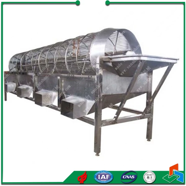 Hotsell Roller Type Fruit Grader, Lichi Grading Machine, Potato Calibration Machine